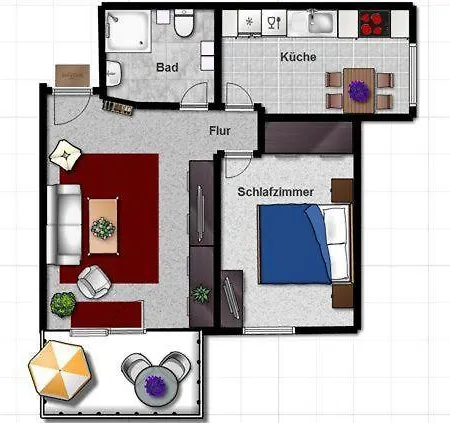 Granitz 7 アパート *